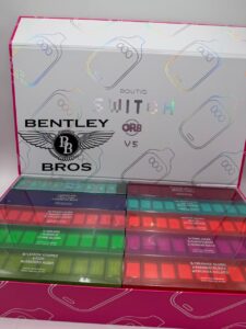 Boutiq Switch Orb V5 2G Disposable and Triple Chamber THCA Vape.