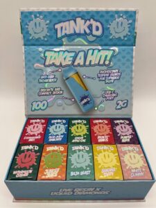 TANK'D 2G Disposable Vape Hardware.