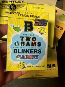 Blinkers 2G Disposable with Hash Hole