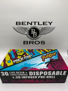 Packman x Partyboyz 3G Disposable Live Resin + Liquid Diamonds with Pre-Roll