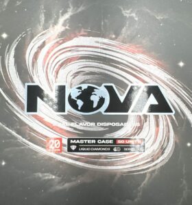 NOVA 2G dual flavor disposable with hybrid mode engaged – both mesh coils firing simultaneously for layered vapor production