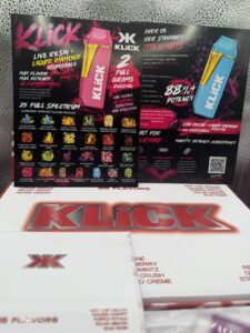Klick 2g Disposable Vape – Dual-Flavor System | 2000 Puffs | Zero Maintenance