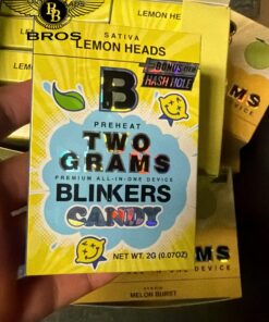 Blinkers 2G Disposable with Hash Hole