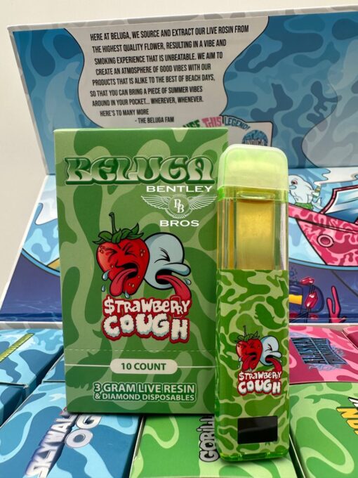 Beluga 3G Disposable stands out in the growing market of high-capacity THC vapes