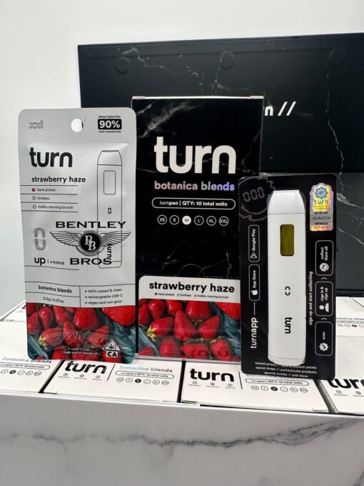 TURN 2G Disposable Vape - Botanica Blends | 2G Live Resin THCA |