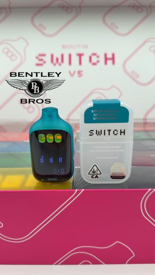 Boutiq Switch V5 Disposable - 2 Gram Triple Flavor THCA Pen