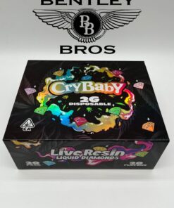 Cry Baby 2G Disposable - Live Resin + Liquid Diamonds (w/ Gumball)