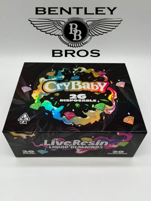 Cry Baby 2G Disposable - Live Resin + Liquid Diamonds (w/ Gumball)