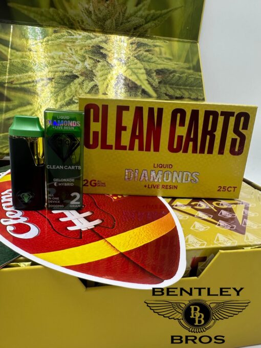 Clean Carts 2G Disposable Yellow Edition