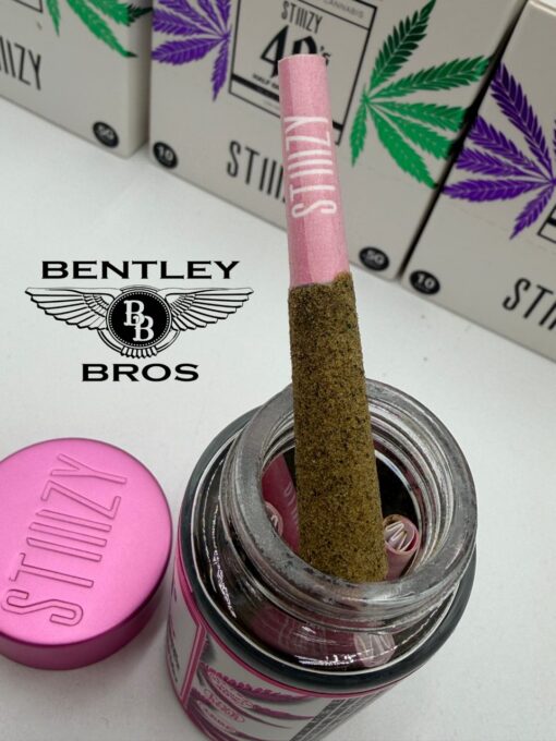 STIIIZY 40's Infused Pre-Rolls – High Potency Live Resin Joints 5PK