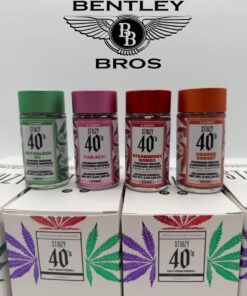 STIIIZY 40's Infused Pre-Rolls – High Potency Live Resin Joints 5PK