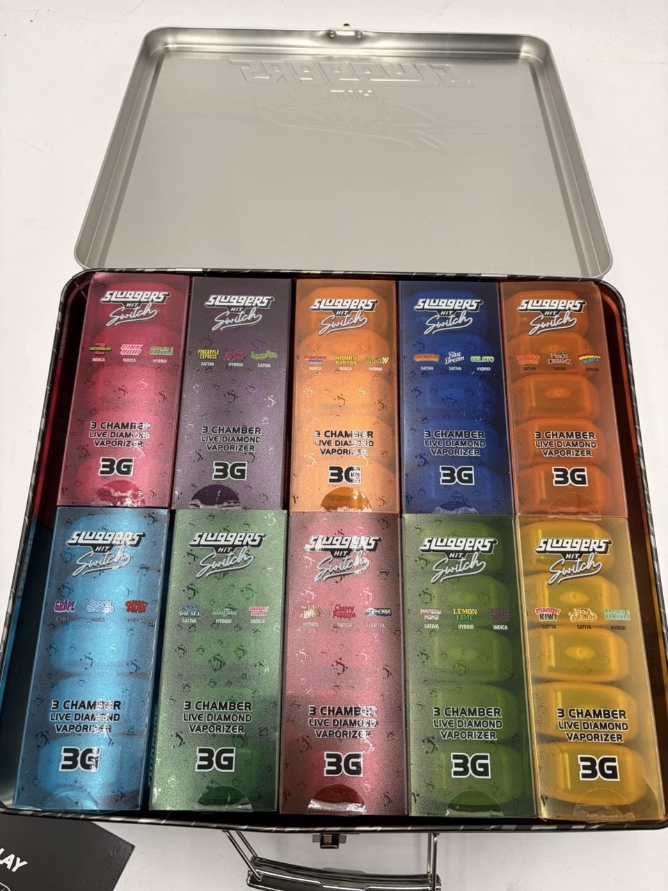 Sluggers Hit Switch 3G Disposable 3-in-1 Chamber Vape Sluggers Hit Switch 3G Disposable Vape | 3-in-1 Chamber Device