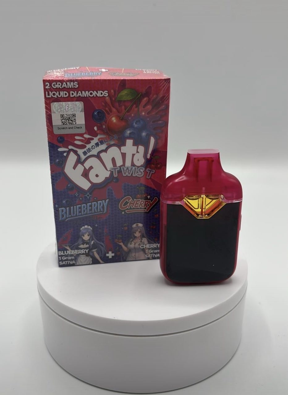 FANTA TWIST 2G Dual Disposable FANTA TWIST 2G Dual Disposable – 2 in 1 Dual Flavor Vape