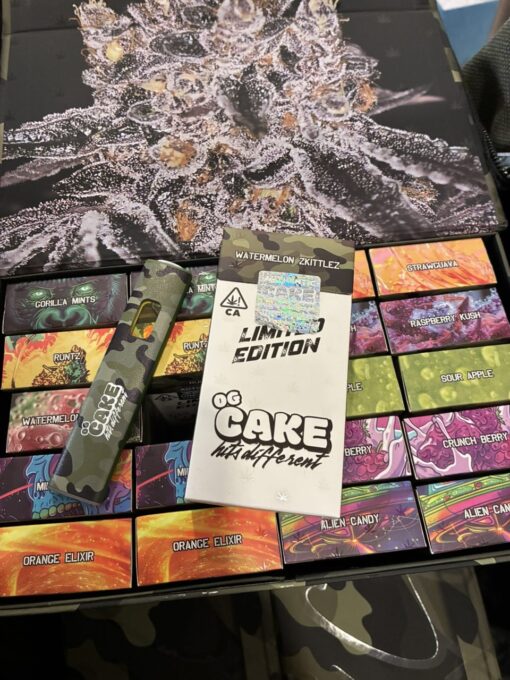 OG Cake Disposable 2G Army Edition | 2000mg Tactical Vape Pen