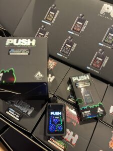 PUSH 2G Disposable with Screen | 2 Gram Rechargeable Smart Display