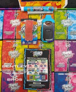 TRIIIO Triiiple Threat 2G Disposable + Gummies & Pre-Roll Bundle