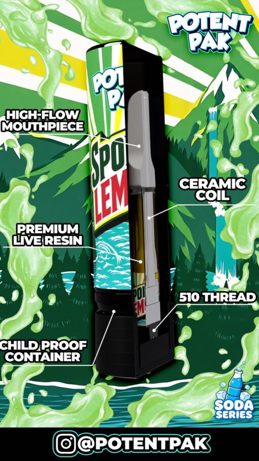 POTENT PAK 1G CART – Premium Vape Cartridge