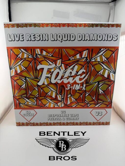 FADE V3 2G Disposable FADE V3 2G Disposable 3-in-1 | Liquid Diamonds x Live Resin + Pre-Rolls & Gummies