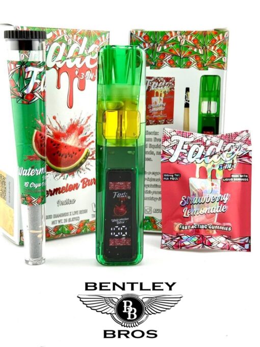 FADE V3 2G Disposable FADE V3 2G Disposable 3-in-1 | Liquid Diamonds x Live Resin + Pre-Rolls & Gummies