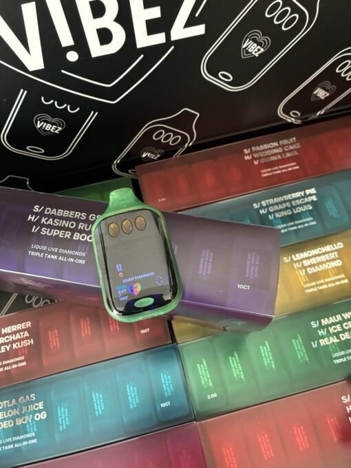 VIBEZ 2 Gram Disposable | 3-in-1 Triple Tank Vape