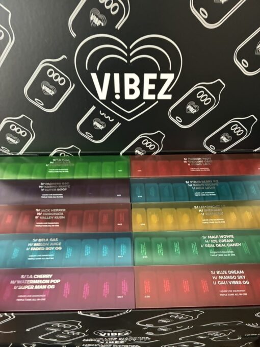 VIBEZ 2 Gram Disposable | 3-in-1 Triple Tank Vape