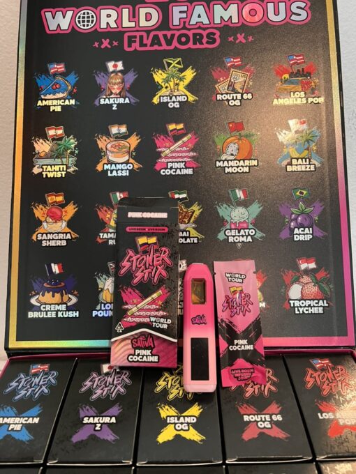 STONER STIX WORLD TOUR EDITION 2G DISPOSABLE VAPE