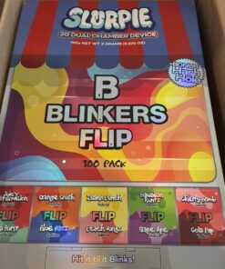 Blinkers Flip Slurpie Edition 2G Dual Chamber Disposable with Hash Hole