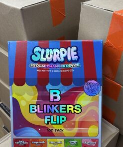 Blinkers Flip Slurpie Edition 2G Dual Chamber Disposable with Hash Hole