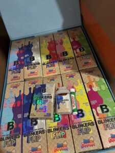BLINKERS FLIP ICE KREAM EDITION + HASH HOLE — 2G DUAL CHAMBER DISPOSABLE