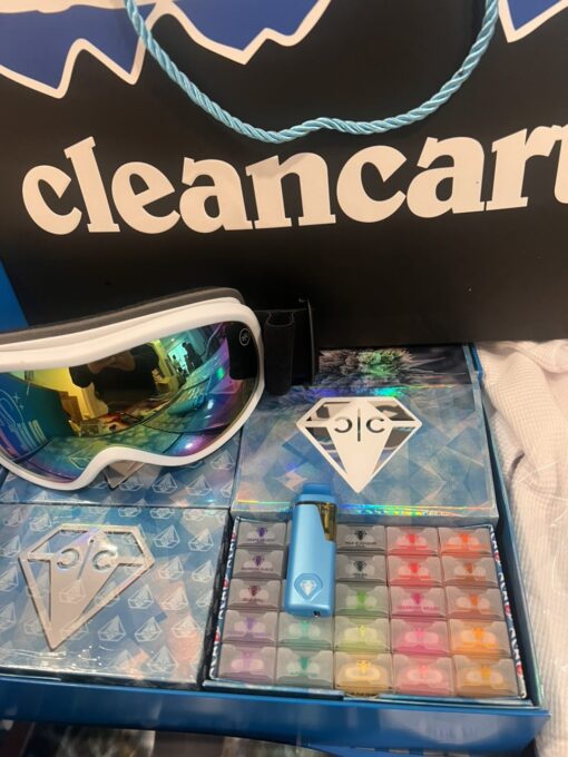 Clean Carts Disposable 2G Winter Blue Edition - Liquid Diamonds Live Resin