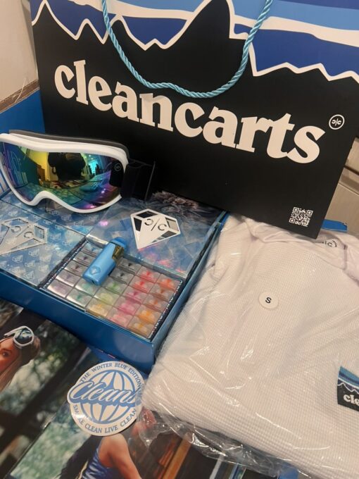 Clean Carts Disposable 2G Winter Blue Edition - Liquid Diamonds Live Resin