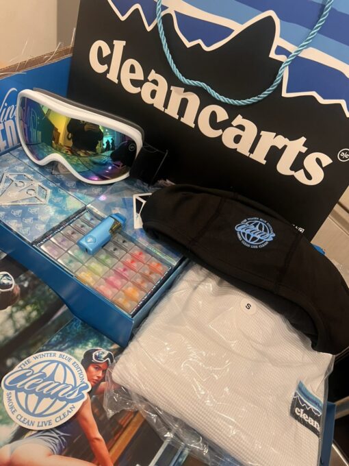 Clean Carts Disposable 2G Winter Blue Edition - Liquid Diamonds Live Resin