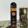 Hitz Safari Series 2G Disposable Vape Device and Hitz Safari Series Flavors Menu.