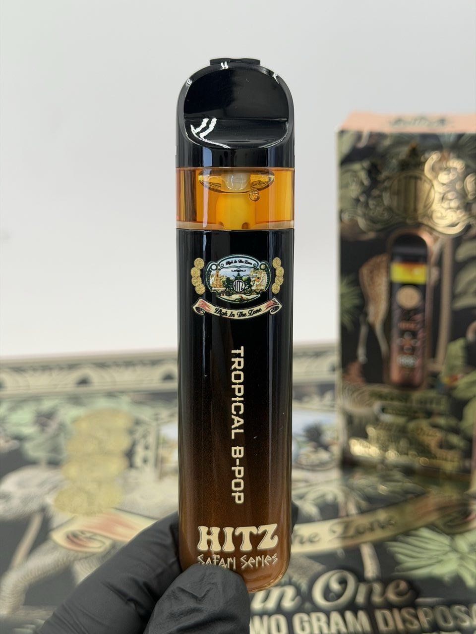 Hitz Safari Series 2G Disposable Vape Hitz Safari Series 2G Disposable Vape Device and Hitz Safari Series Flavors Menu.