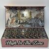 Hitz Safari Series 2G Disposable Vape Device and Hitz Safari Series Flavors Menu.