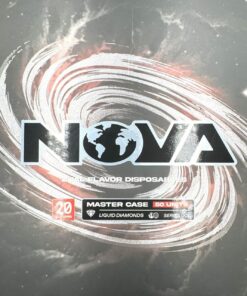 NOVA 2G dual flavor disposable with hybrid mode engaged – both mesh coils firing simultaneously for layered vapor production