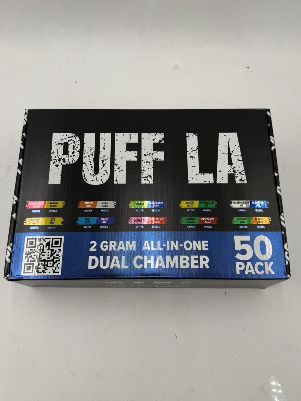 PUFF LA 2G Dual Disposable + Pre-Roll | 2G Vape Kit PUFF LA 2G Dual Disposable with Pre-Roll