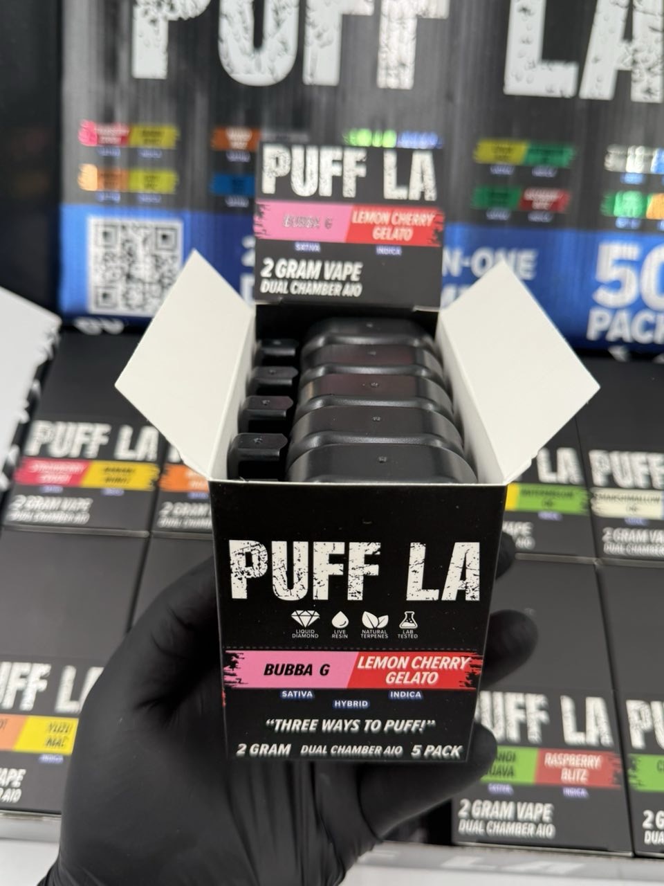 PUFF LA 2G Dual Disposable + Pre-Roll | 2G Vape Kit PUFF LA 2G Dual Disposable with Pre-Roll