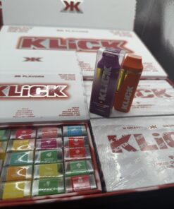Klick 2g Disposable Vape – Dual-Flavor System | 2000 Puffs | Zero Maintenance