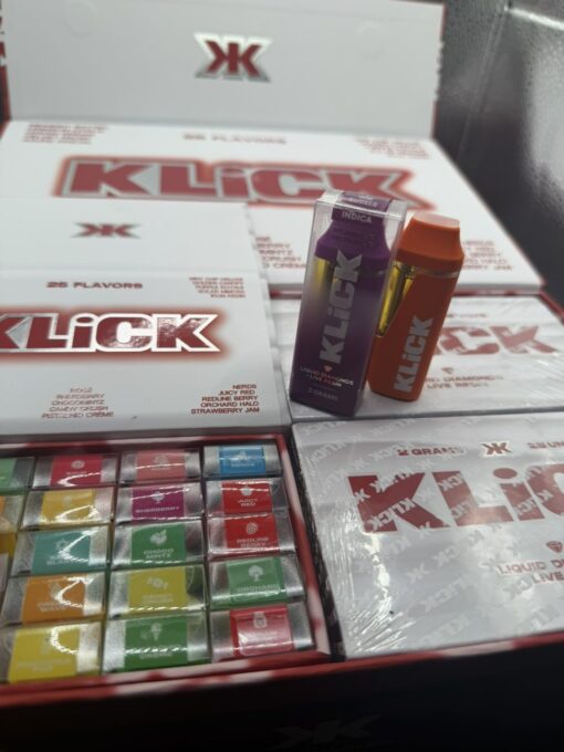 Klick 2g Disposable Vape – Dual-Flavor System | 2000 Puffs | Zero Maintenance