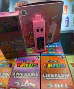 CRYBABY TRIOS 3G | 3-in-1 Disposable Device | 3 x 1G Blends