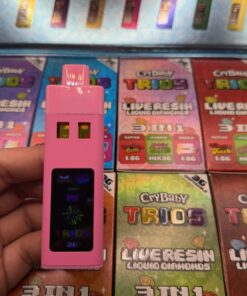 CRYBABY TRIOS 3G | 3-in-1 Disposable Device | 3 x 1G Blends