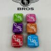 CUBE Gummies package featuring 4 fruit-flavored 250mg THC gummy cubes totalling 1000mg