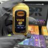 VIOR 2G disposable vape pen with ceramic coil and draw-activated mouthpiece