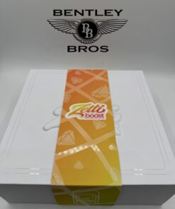 Front view of ZETTI Boost 2G Disposable Vape Pen in packaging