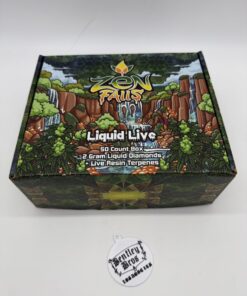 ZEN FALLS Liquid Live 2 Gram disposable vape – premium lab-tested 2G device