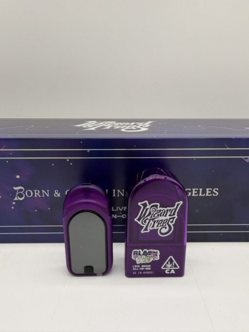 Wizard Trees 1G Disposable Vape | Live Resin All-In-One Pen Wizard Trees 1G all-in-one disposable vape pen with live resin oil and Type-C charging port
