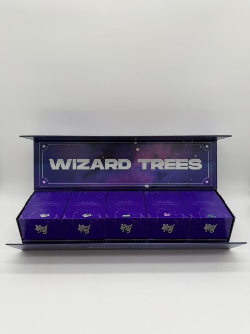 Wizard Trees 1G Disposable Vape | Live Resin All-In-One Pen Wizard Trees 1G all-in-one disposable vape pen with live resin oil and Type-C charging port