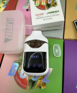 DUOZ Disposable 2G Dual Chamber Vape product packaging and device