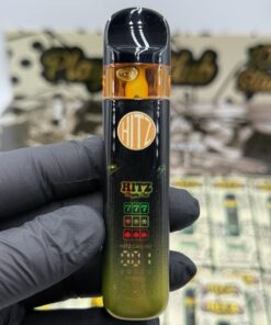NEW HITZ 2G Disposable - Players Club Edition vape pen in sleek packaging and gold-foil design